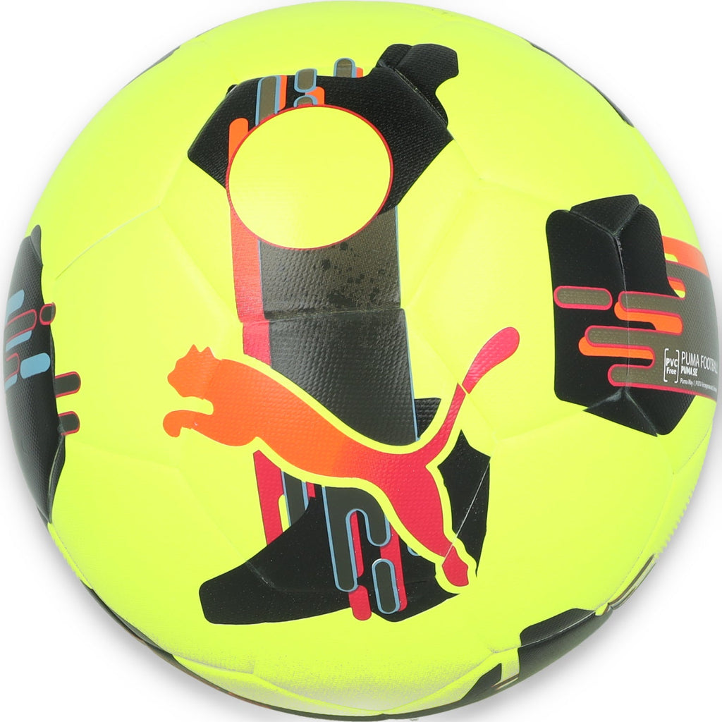Puma Orbita 3 FIFA Quality NFHS Soccer Ball - Lemon Tonic-Multi product image 2, provided for visual reference and product