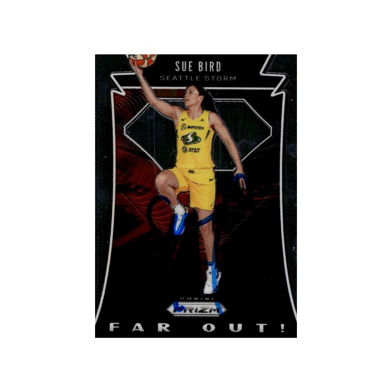 Sue Bird Seattle Storm Autographed 2020 Panini Prizm "Far Out!" Trading Card product image 1, provided for visual reference