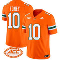Malachi Toney Miami Hurricanes Jersey - Orange product image 1
