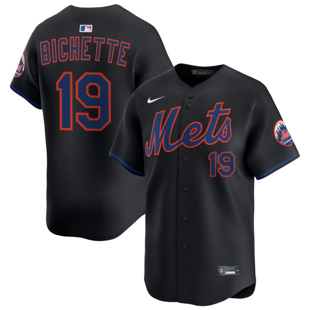 Bo Bichette New York Mets Jersey - Black product image 1