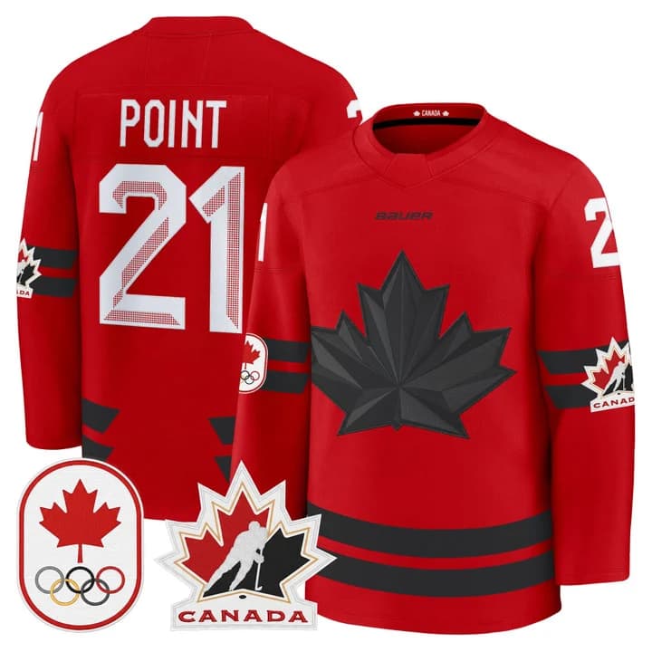 Brayden Point Canada 2026 Olympic Jersey - Red product image 1