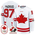 Connor McDavid Canada 2026 Olympic Jersey - White product image 1