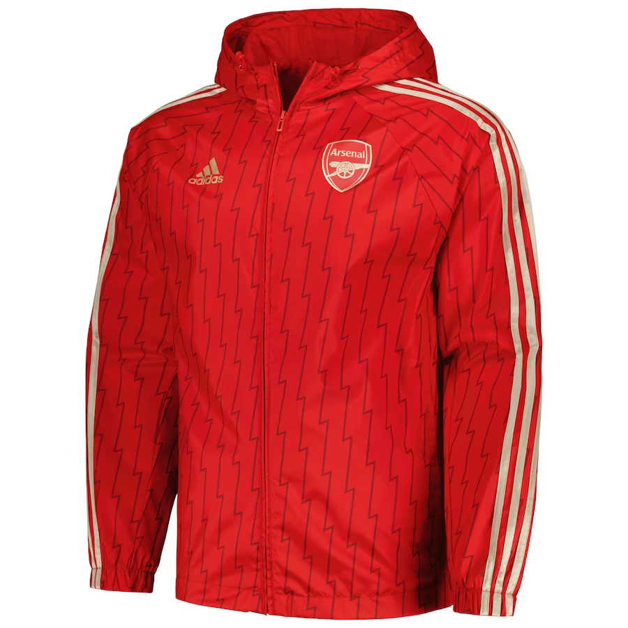 Adidas Men Arsenal DNA Windbreaker 23/24 product image 1, provided for visual reference and product detail review