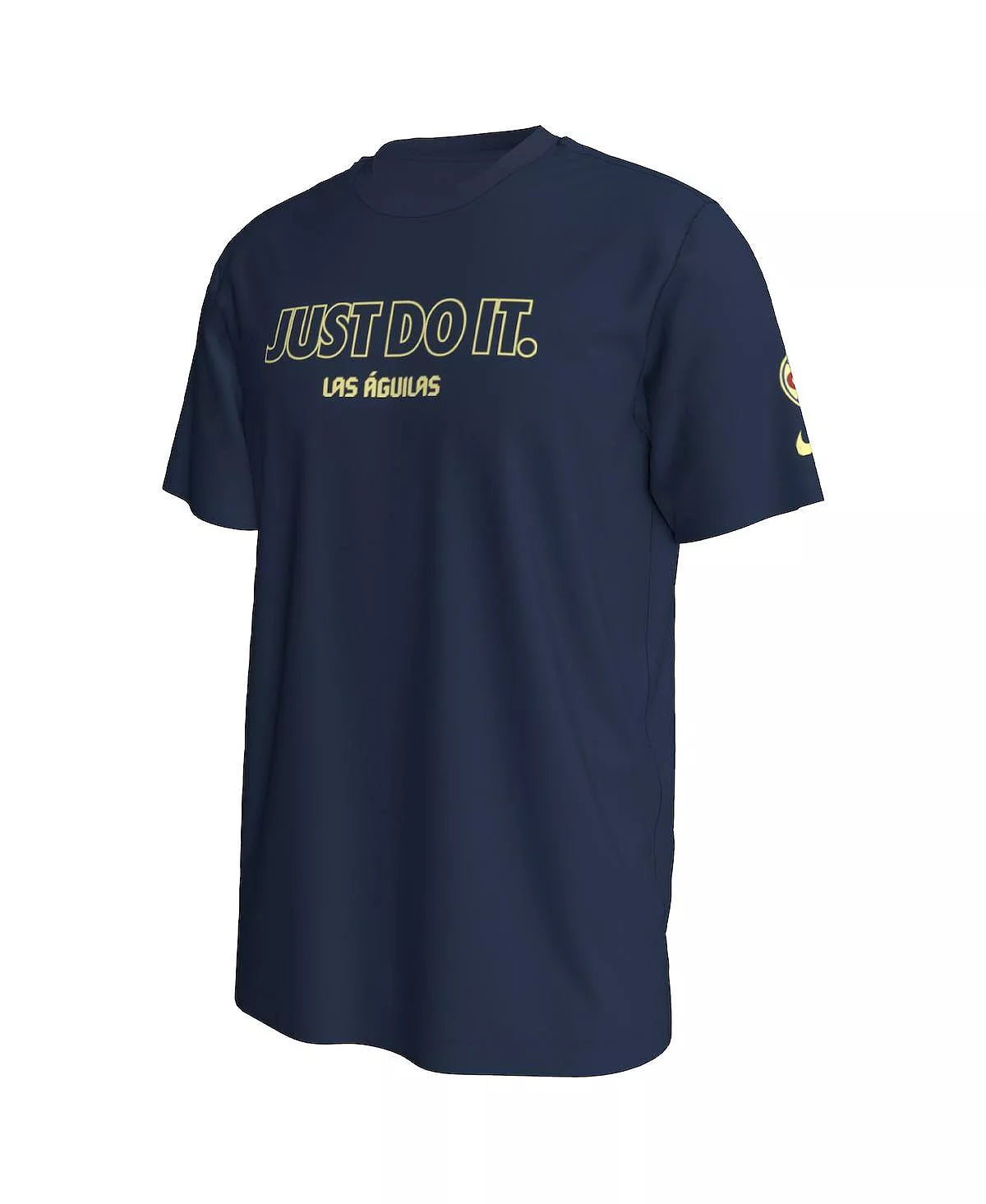 Nike Men Club America Just Do It T-Shirt - Navy product image 1, provided for visual reference and product detail review