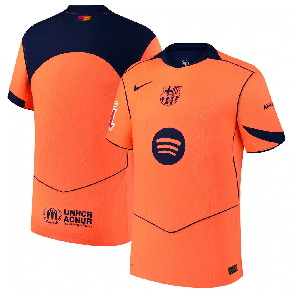 Barcelona 2025/26 Third Jersey with Patch - Orange product image 1