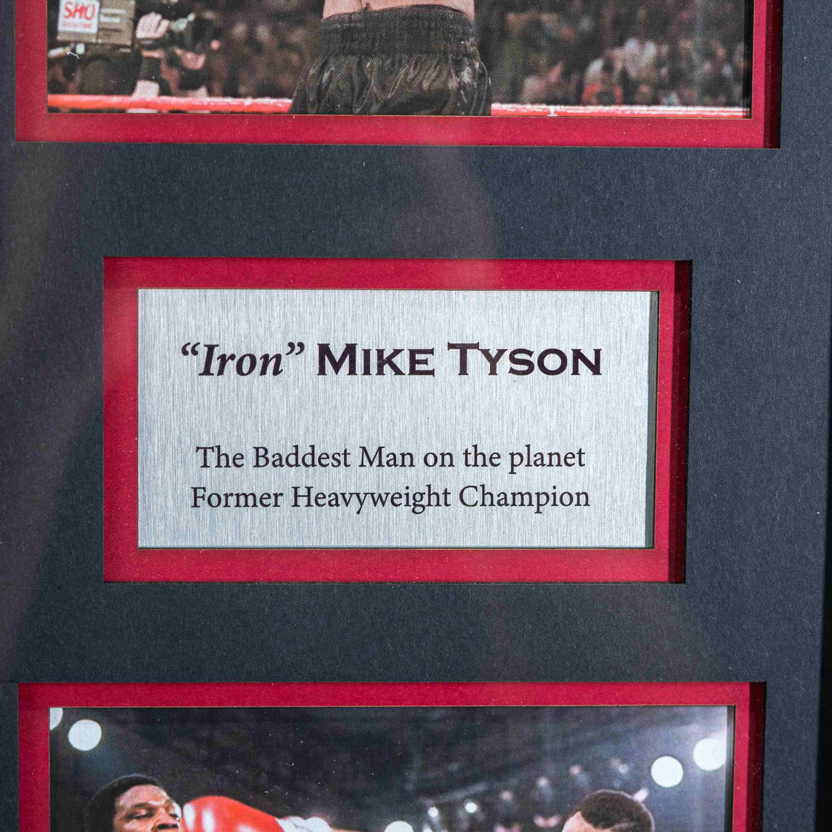 Mike Tyson Signed Glove Framed product image 2, provided for visual reference and product detail review