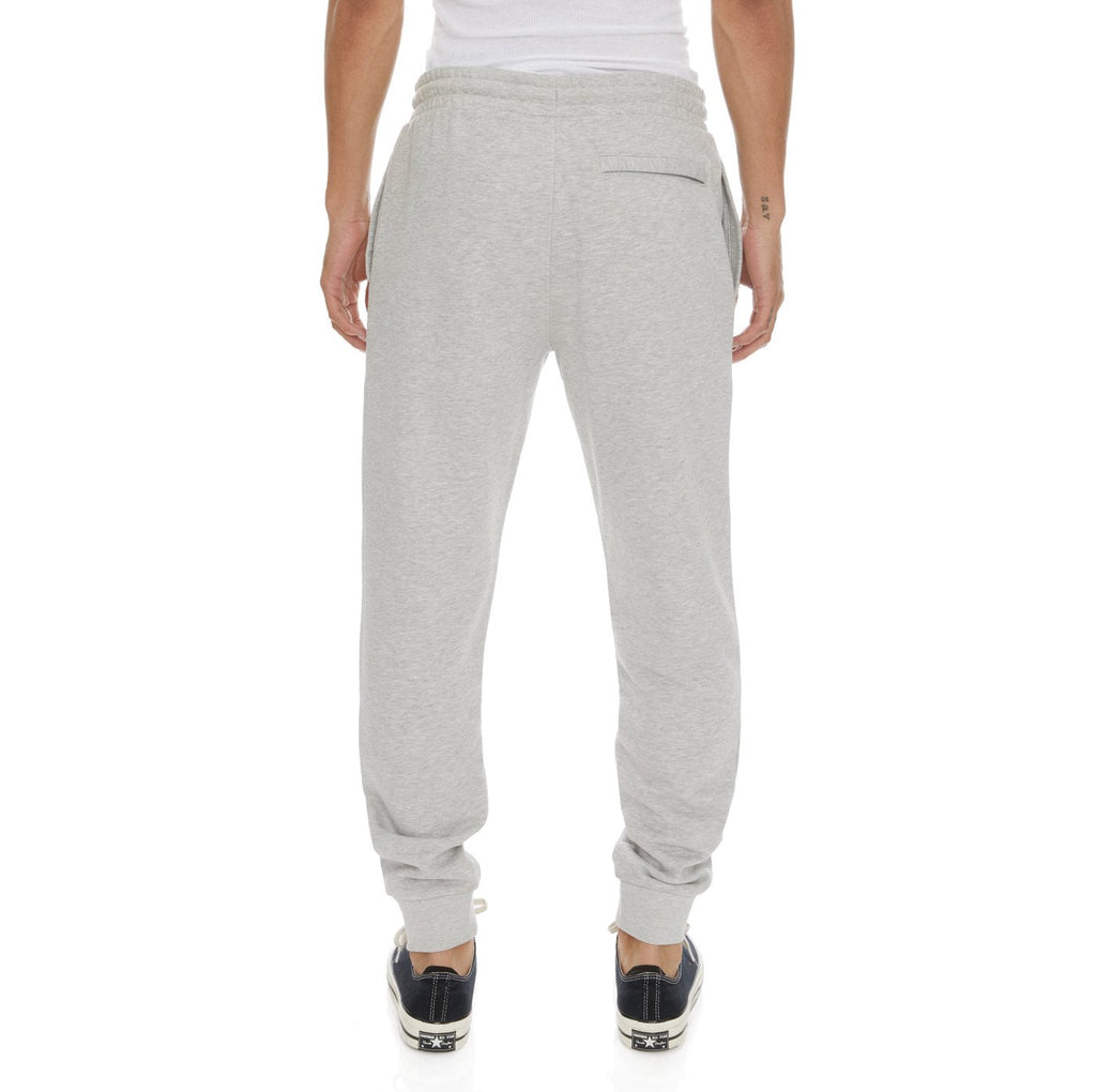 KAPPA LOGO FLEECE ZANOK SWEATPANTS- Grey product image 3, provided for visual reference and product detail review