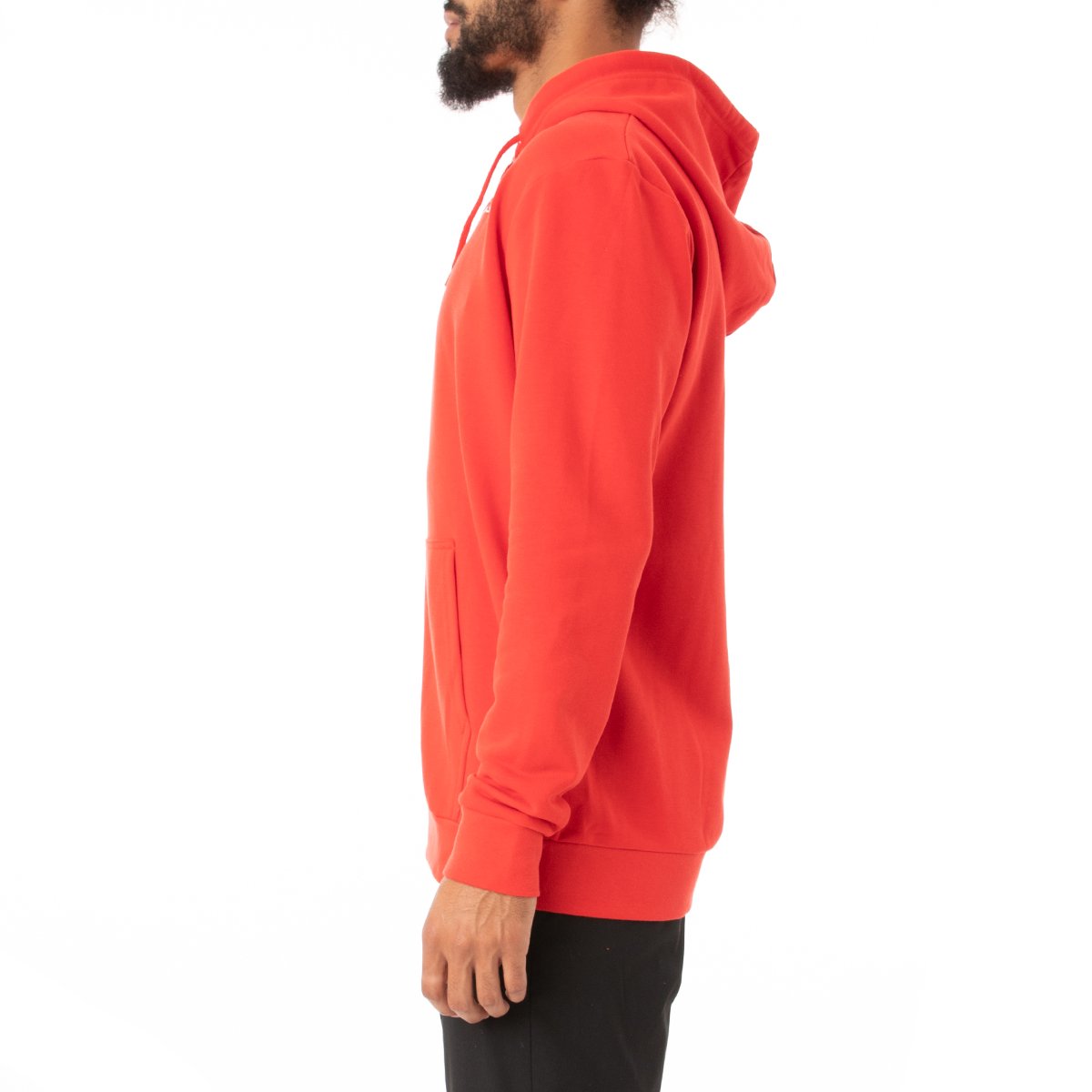 Kappa Logo Jackok Jacket-Red Coral product image 2, provided for visual reference and product detail review