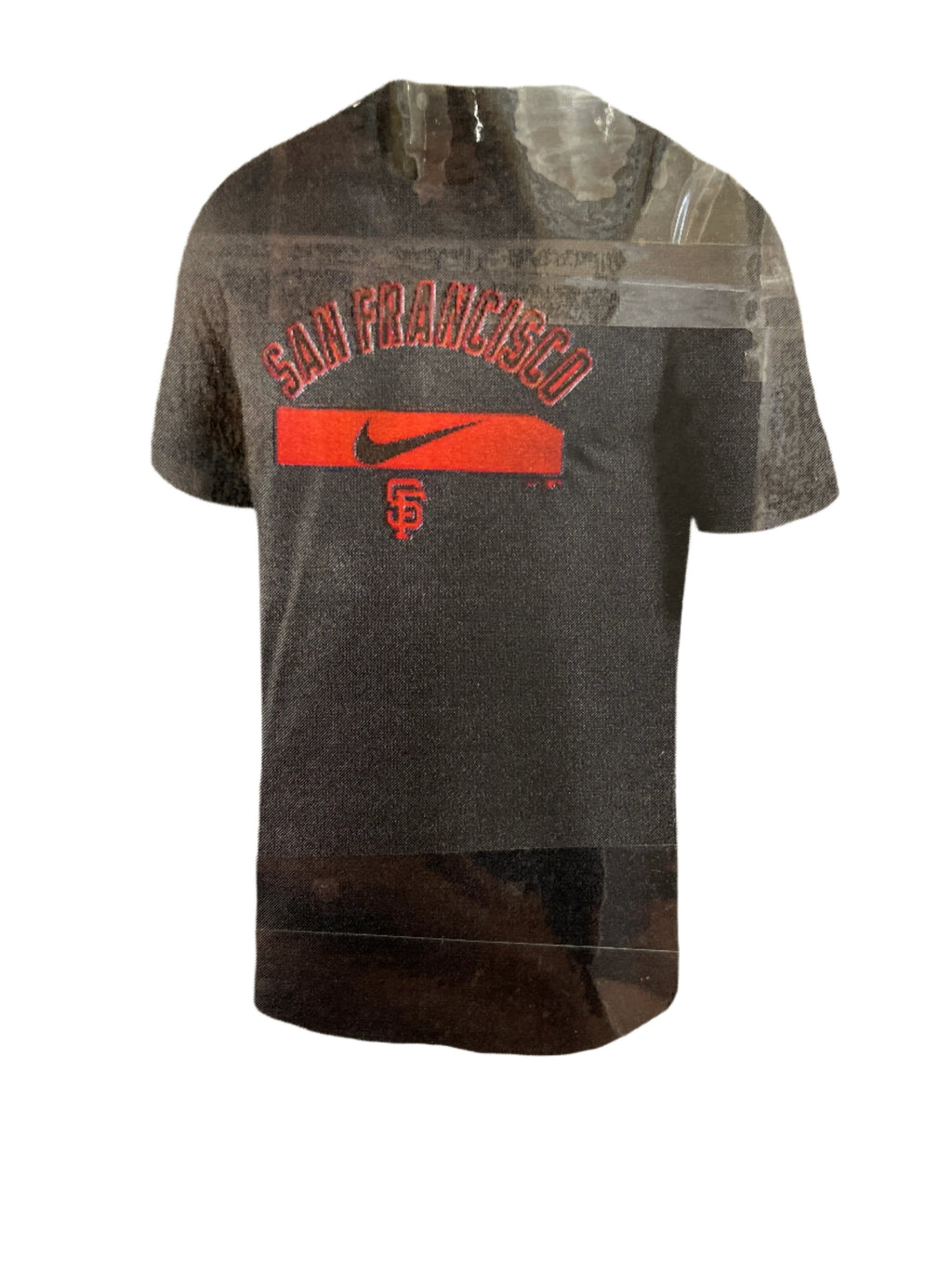 Nike Men San Francisco Giants Legend Performance T-Shirt - Black product image 2, provided for visual reference and product