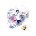 Megan Rapinoe Team USA Autographed Watercolor 8x10 Photo (CX Auth) product image 1, provided for visual reference and