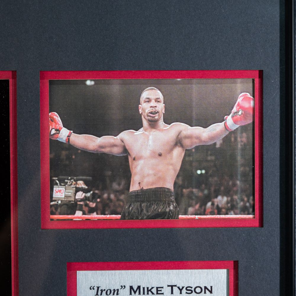 Mike Tyson Signed Glove Framed product image 3, provided for visual reference and product detail review