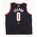 Damian Lillard Signed Blazers Jersey product image 1, provided for visual reference and product detail review
