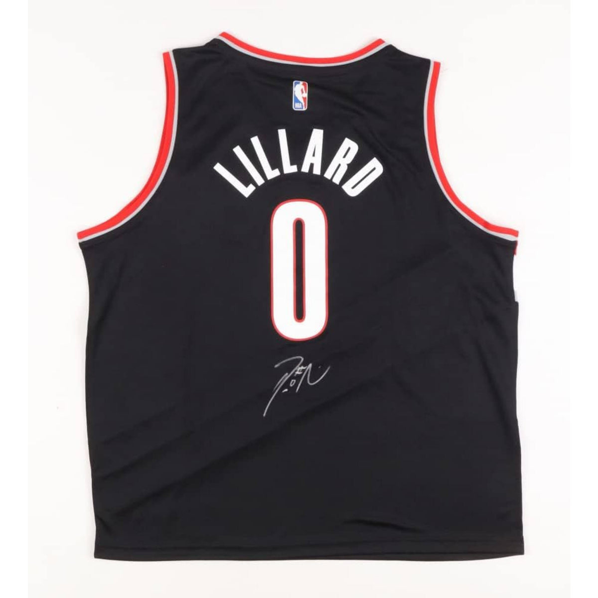 Damian Lillard Signed Blazers Jersey product image 1, provided for visual reference and product detail review