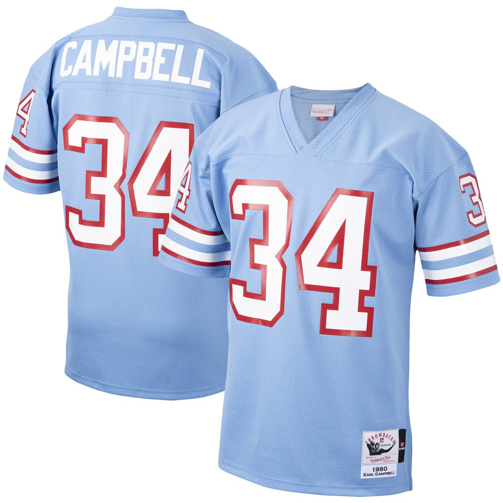 Earl Campbell Houston Texans Oilers Throwback Retired product image 1