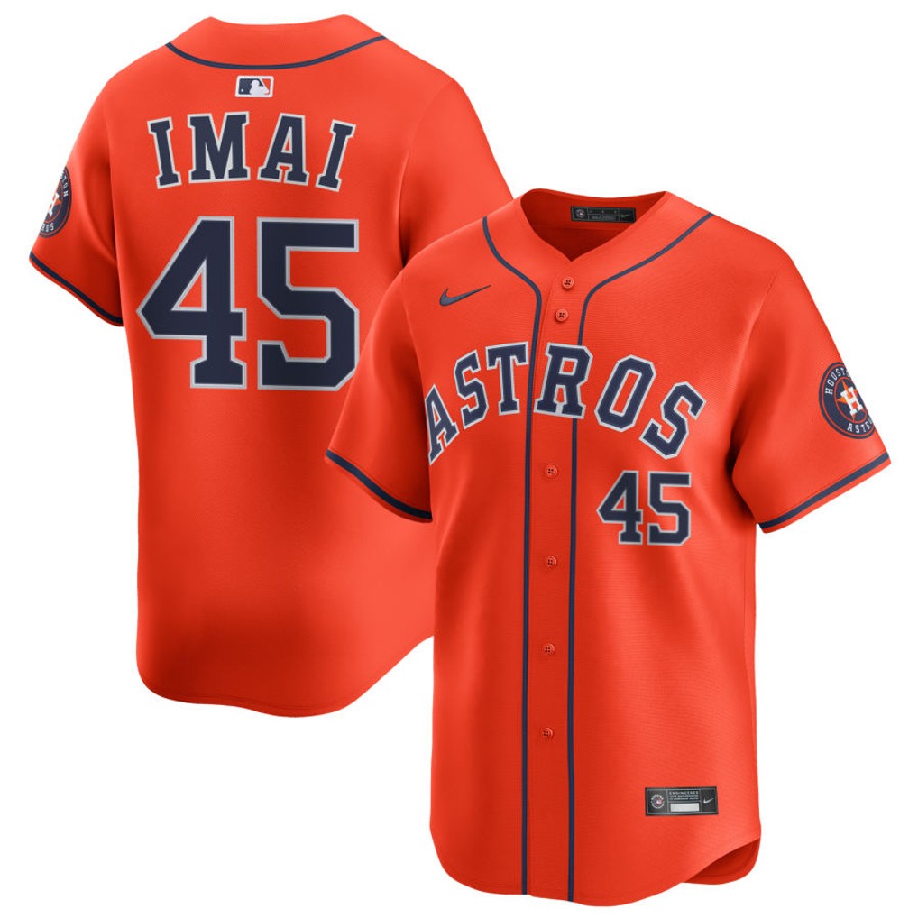 Tatsuya Imai Houston Astros Alternate Jersey - Orange product image 1
