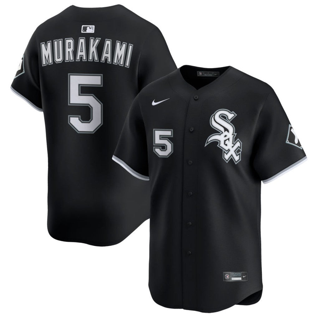 Munetaka Murakami Chicago White Sox Alternate Jersey - Black product image 1