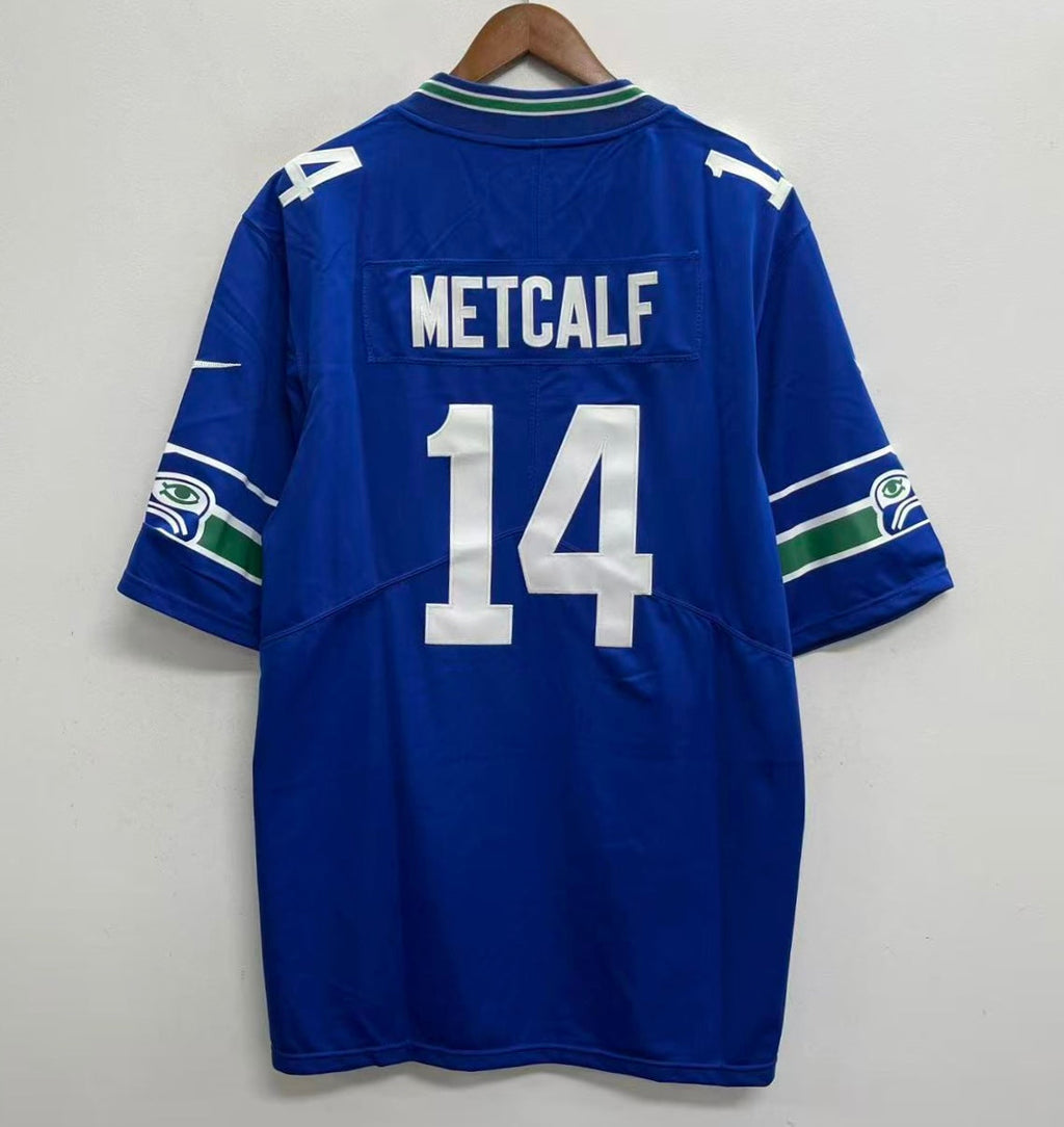 DK Metcalf Seattle Seahawks Official NFL retro Jersey product image 1