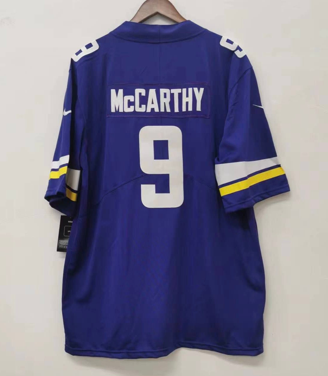 J.J. McCarthy Minnesota Vikings Official NFL Nike Jersey product image 1