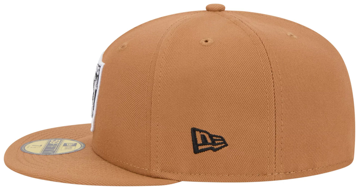 New Era Las Vegas Raiders Color Pack 59FIFTY Fitted Hat-Brown product image 6, provided for visual reference and product