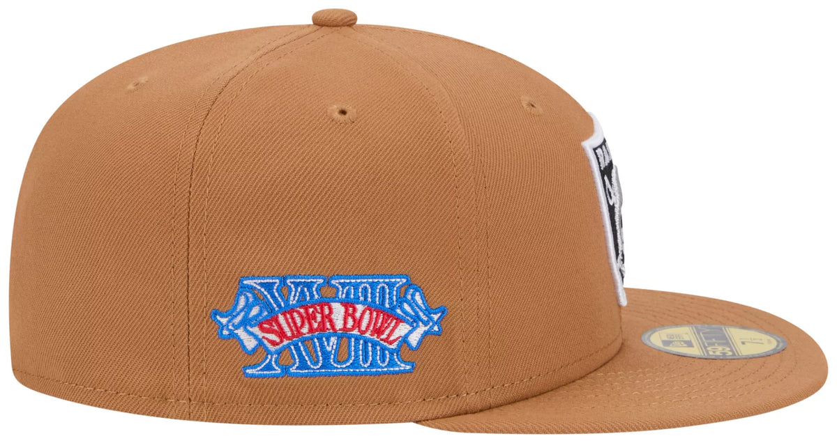 New Era Las Vegas Raiders Color Pack 59FIFTY Fitted Hat-Brown product image 7, provided for visual reference and product