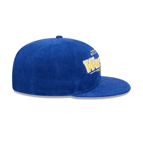 New Era Golden State Warriors Corduroy Throwback Display 9FIFTY Snapback Hat product image 5, provided for visual reference