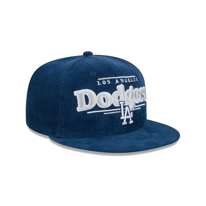 New Era Los Angeles Dodgers Corduroy Throwback Display 9FIFTY Snapback Hat product image 3, provided for visual reference
