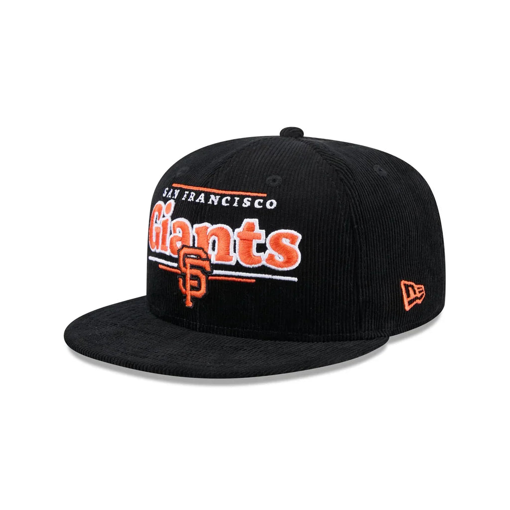 New Era San Francisco Giants Corduroy Throwback Display 9FIFTY Snapback Hat product image 2, provided for visual reference