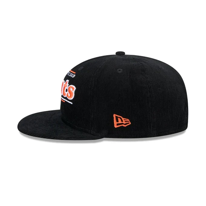 New Era San Francisco Giants Corduroy Throwback Display 9FIFTY Snapback Hat product image 4, provided for visual reference