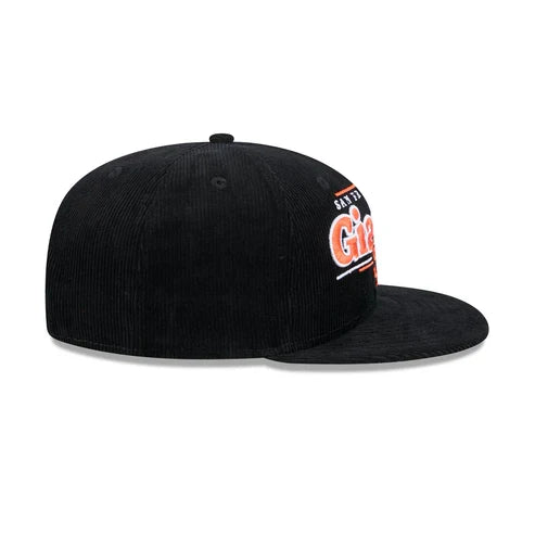 New Era San Francisco Giants Corduroy Throwback Display 9FIFTY Snapback Hat product image 5, provided for visual reference