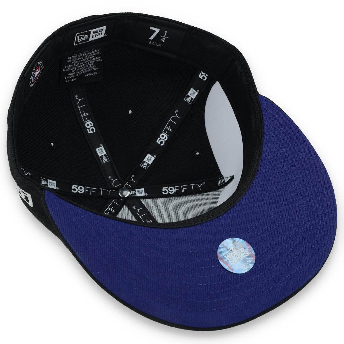 New Era Los Angeles Dodgers 2024 World Series Champions 59FIFTY Fitted Hat-Black product image 7, provided for visual