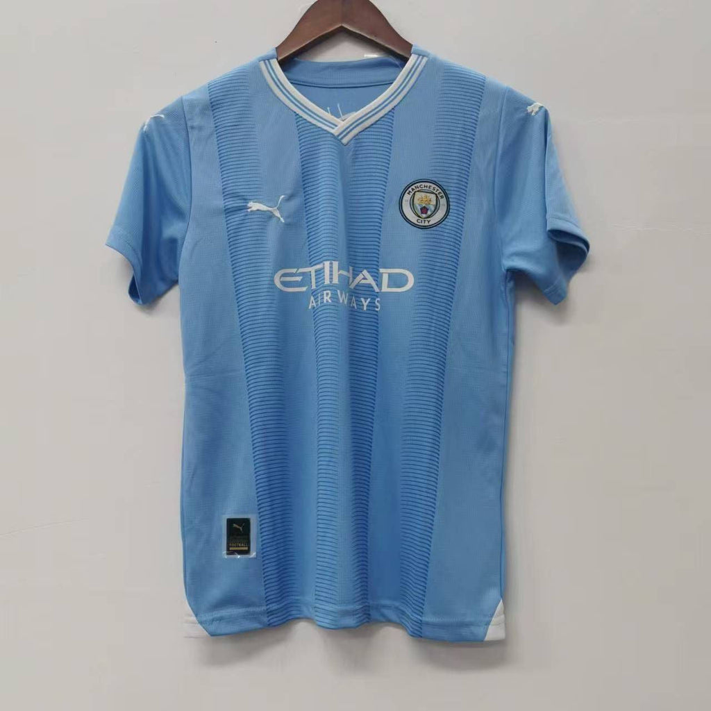 Kids Youth Manchester City Home Jersey 2023/24 With RODRIGO product image 2