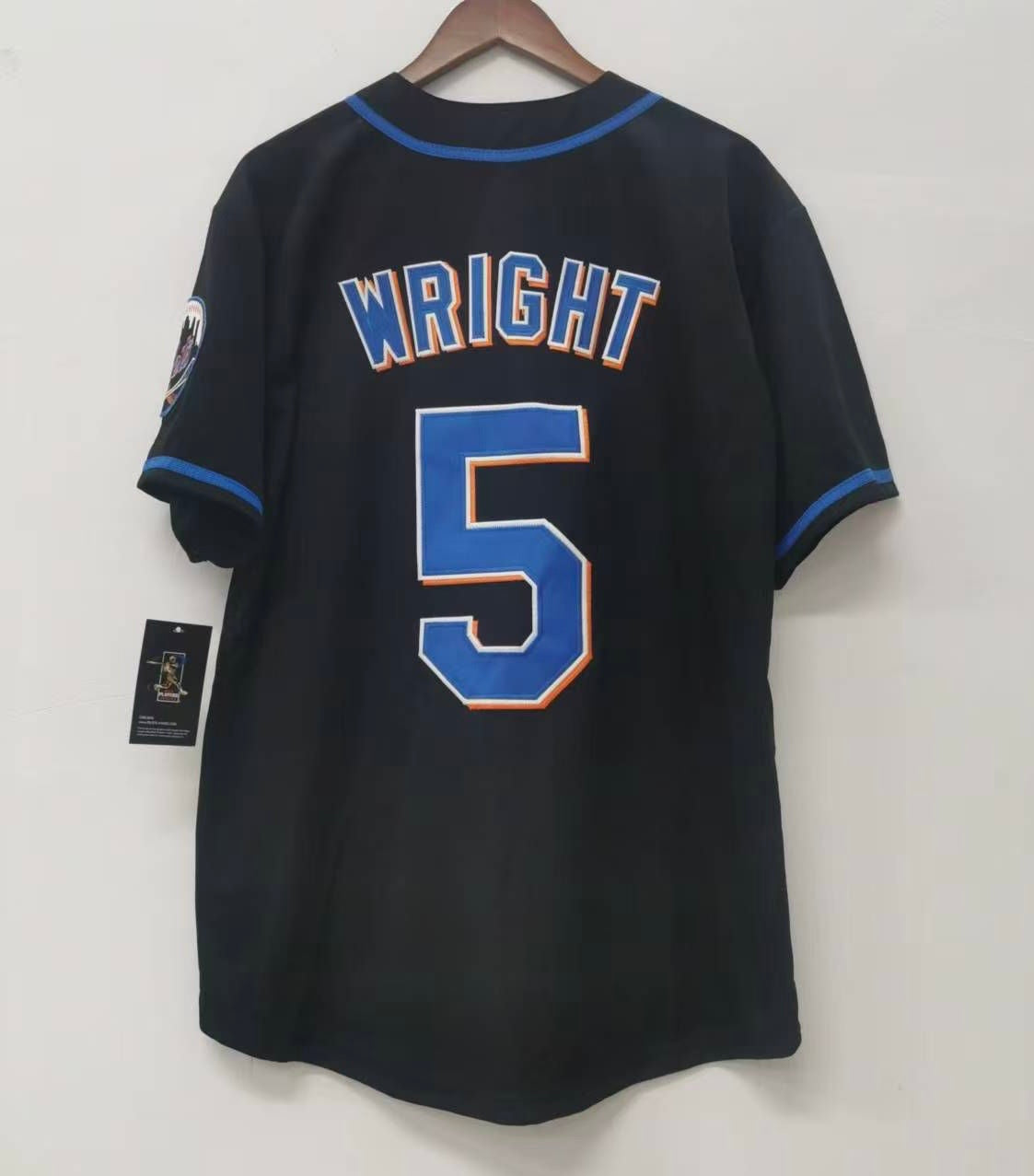 David Wright New York Mets Jersey Majestic Black product image 1