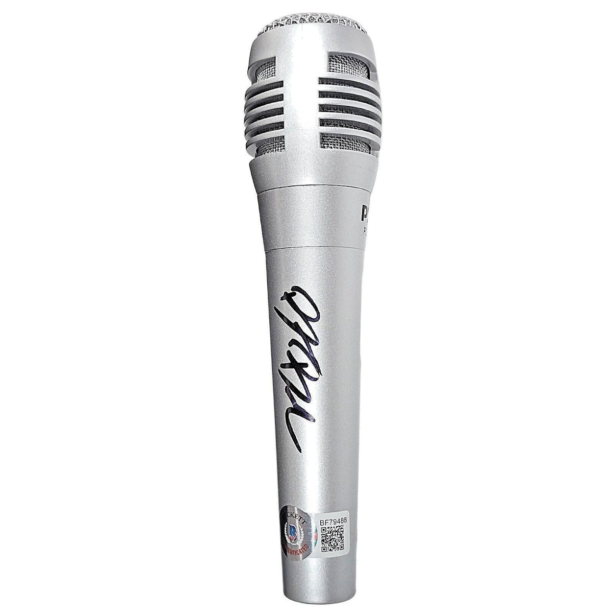 Bianca Belair WWE Signed Microphone Wrestling Memorabilia Beckett Authentic Auto COA product image 2, provided for visual