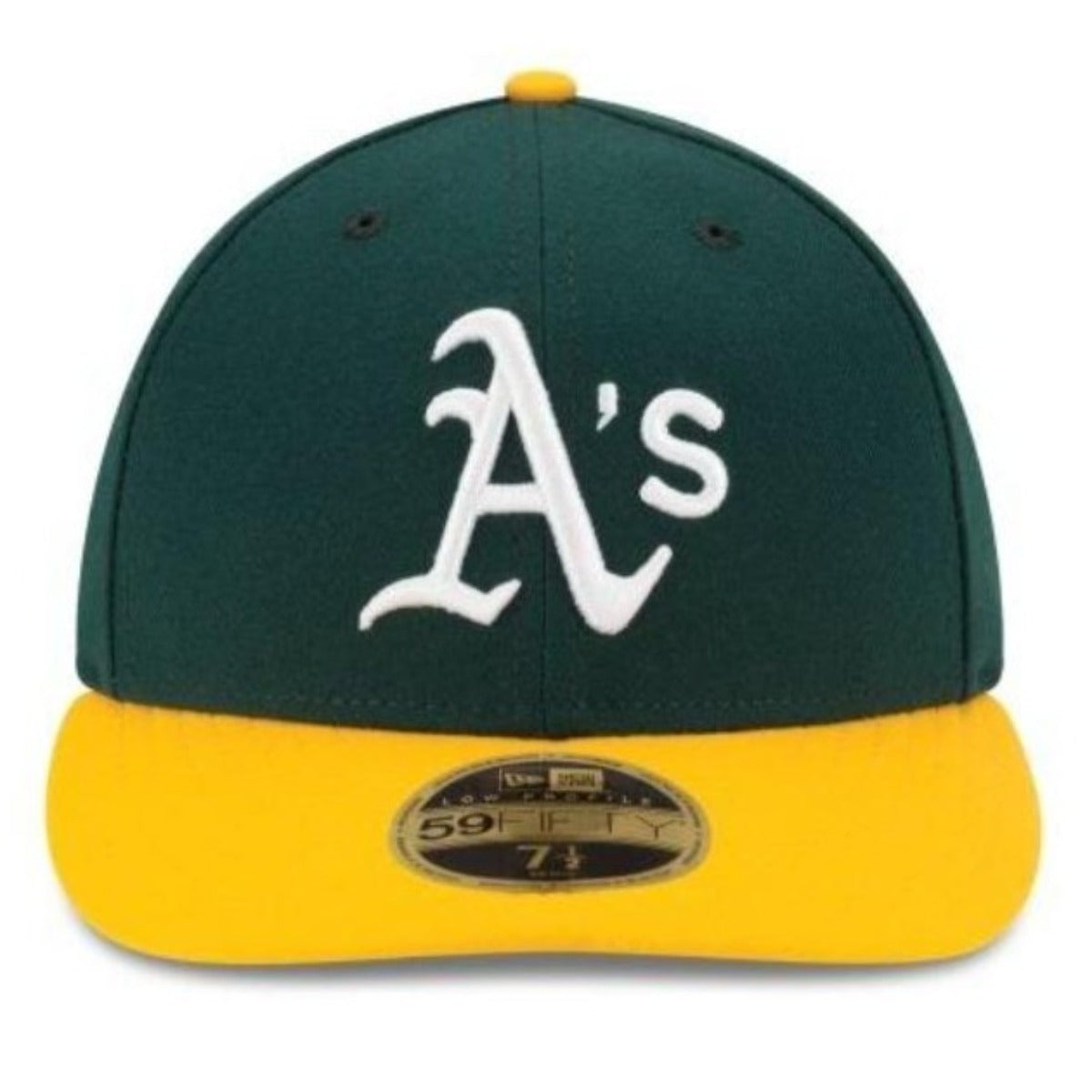 Oakland Athletics Batting Practice Low Profile Team logo 59Fifty Fitted product image 3, provided for visual reference and