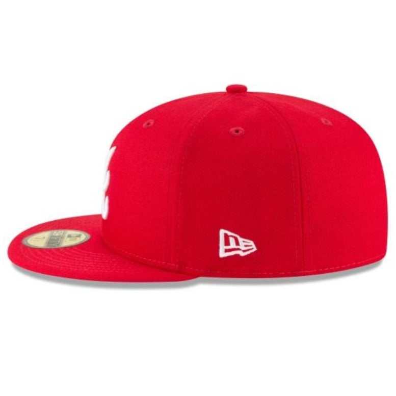 Atlanta Braves New Era Authentic Collection 59Fifty-Red product image 5, provided for visual reference and product detail