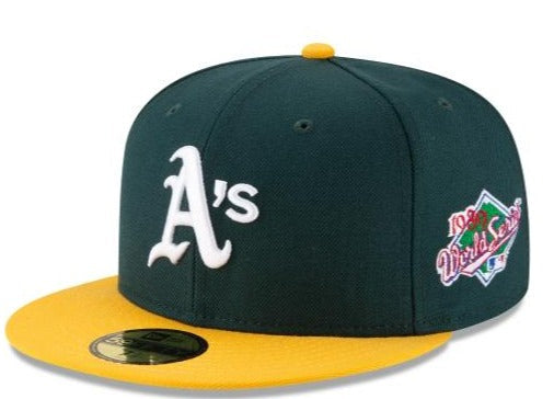 New Era Oakland Athletics 1989 World Series Collection 59Fifty Fitted product image 1, provided for visual reference and