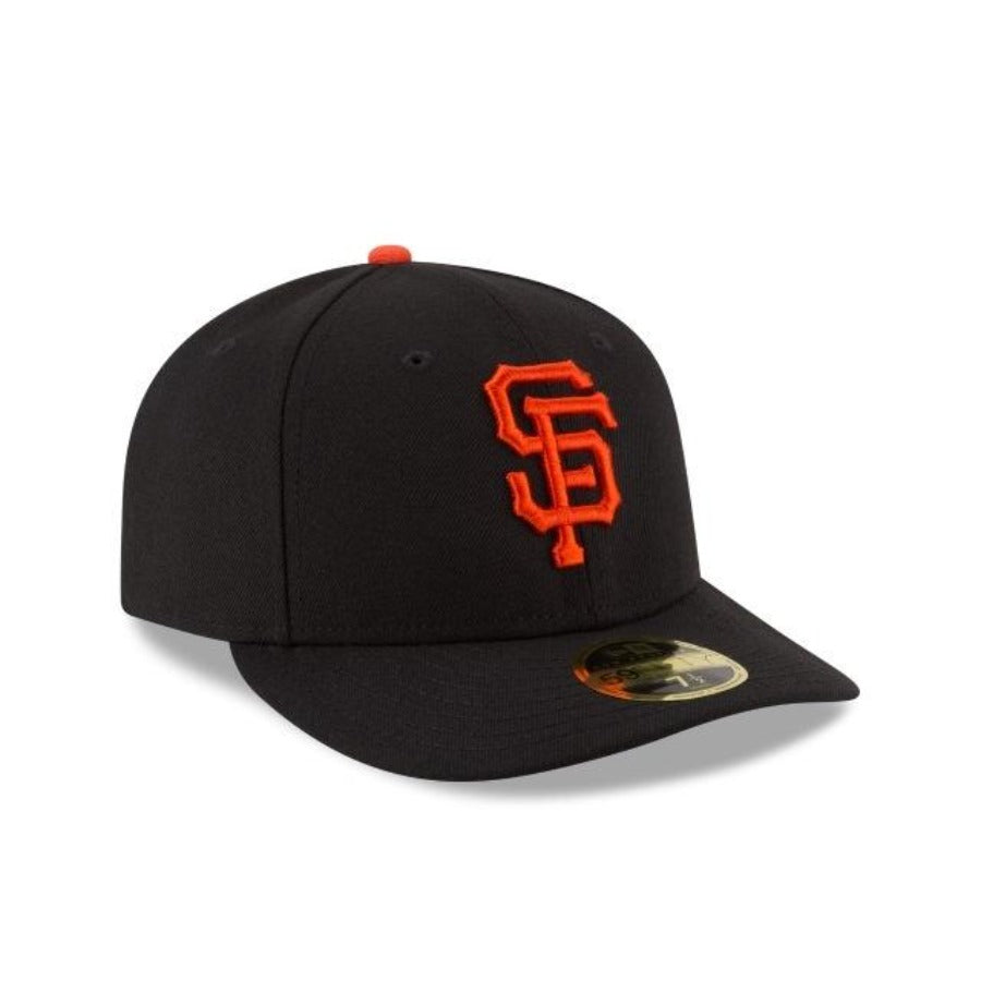 SAN FRANCISCO GIANTS ALTERNATE COLLECTION 59FIFTY FITTED-ON-FIELD COLLECTION LOW Profile -BLACK/black/orange product image