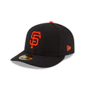 SAN FRANCISCO GIANTS ALTERNATE COLLECTION 59FIFTY FITTED-ON-FIELD COLLECTION LOW Profile -BLACK/black/orange product image