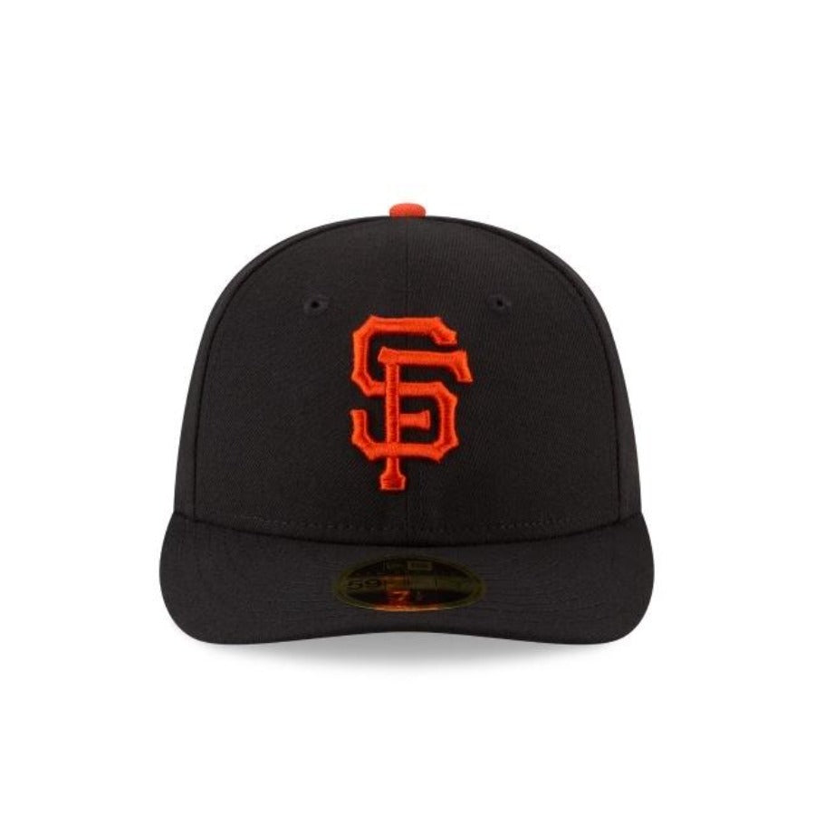 SAN FRANCISCO GIANTS ALTERNATE COLLECTION 59FIFTY FITTED-ON-FIELD COLLECTION LOW Profile -BLACK/black/orange product image