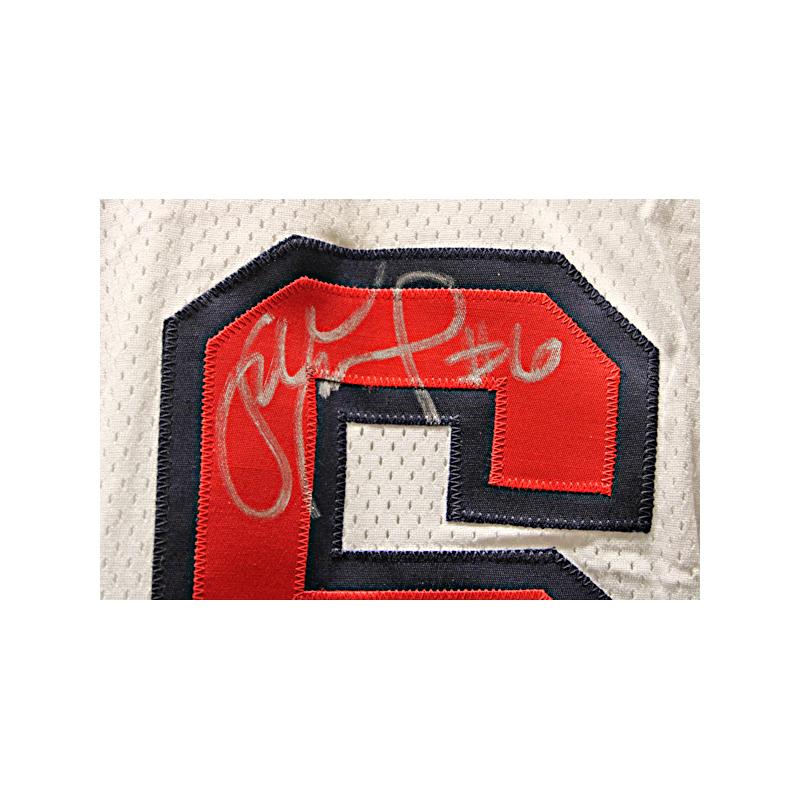 Sue Bird Autographed & Inscribed "02 World's" Game Used Team USA Reebok Jersey (Sue Bird LOA) product image 2, provided for