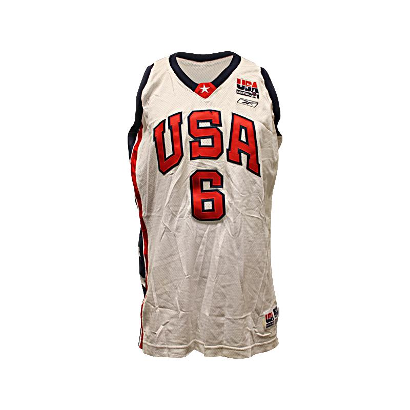 Sue Bird Autographed & Inscribed "02 World's" Game Used Team USA Reebok Jersey (Sue Bird LOA) product image 4, provided for