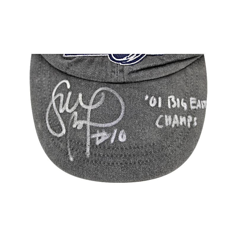 Sue Bird Autographed & Inscribed "01 Big East Champs" Team Issued UConn Huskies 2001 Big East Championship Hat (Sue Bird