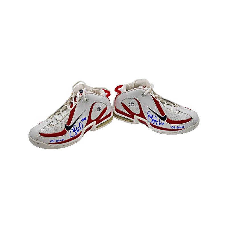 Sue Bird Autographed & Inscribed "04 Gold" Team Issued 2004 USA Olympics Nike Max Sneakers Size 9W(Sue Bird LOA) product