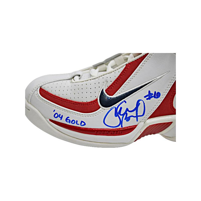 Sue Bird Autographed & Inscribed "04 Gold" Team Issued 2004 USA Olympics Nike Max Sneakers Size 9W(Sue Bird LOA) product