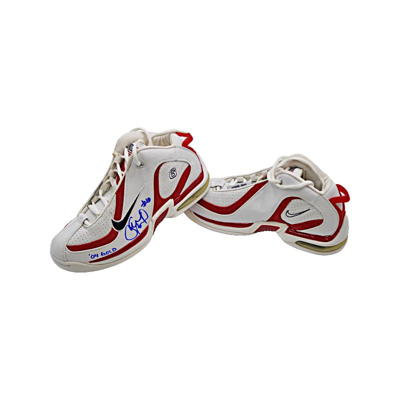 Sue Bird Autographed & Inscribed "04 Gold" Team Issued 2004 USA Olympics Nike Max Sneakers Size 9W(Sue Bird LOA) product