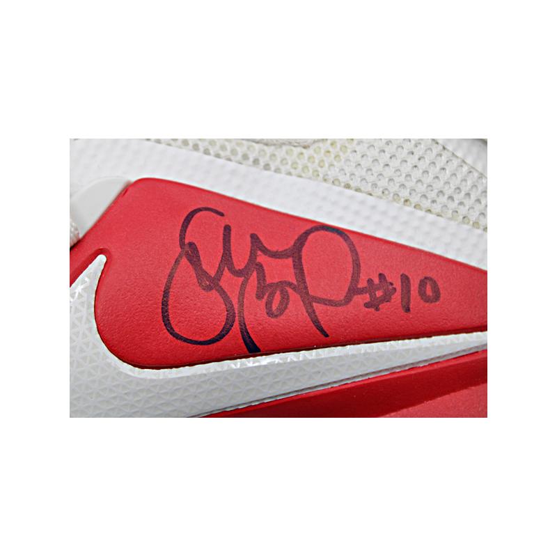 Sue Bird Autographed & Inscribed "#10" USWNT Team Issued LeBron Nike Sneakers Size 7.5 (Sue Bird LOA) product image 2,