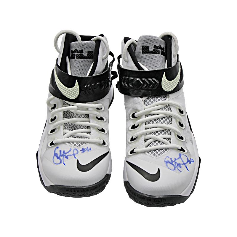 Sue Bird Autographed & Inscribed "#10" Team Issued Autographed LeBron Nike Zoom Size 8 Sneakers (Sue Bird LOA) product image