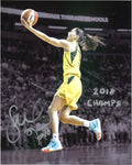Sue Bird Autographed and Inscribed 2018 Champs 8x10 Photo (Sue Bird LOA) product image 1, provided for visual reference and