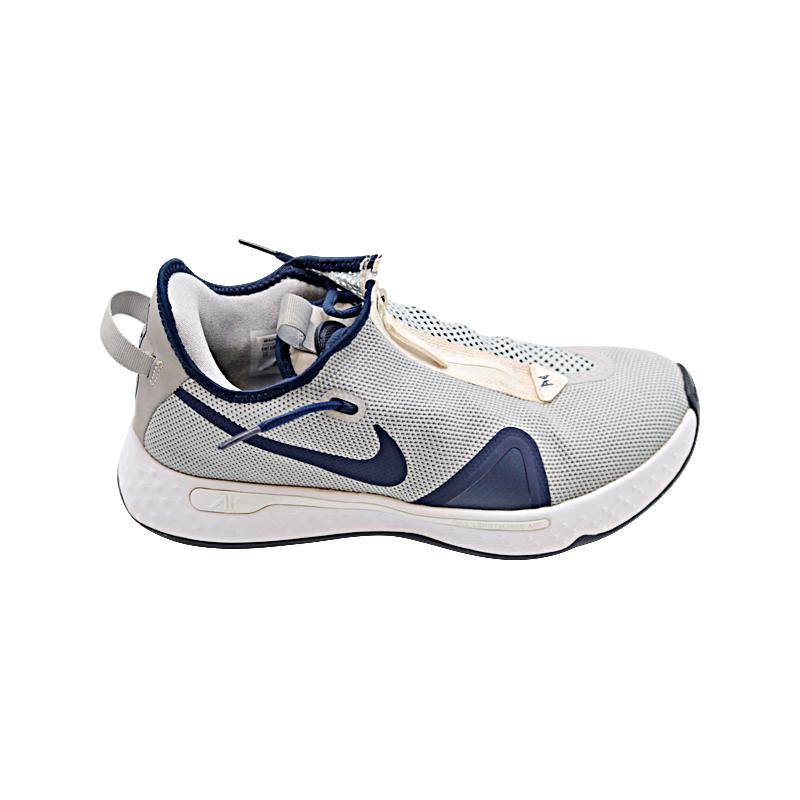 Aaron Boone New York Yankees Autographed 2020 Game Used Gray/Blue Nike Air Paul George Sneakers (CX Auth) product image 3,