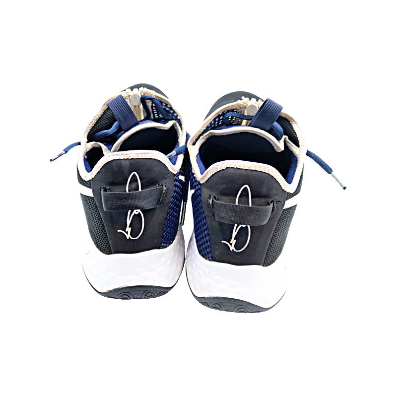 Aaron Boone New York Yankees 2020 Game Used Black/Blue Nike Air Paul George Sneakers (CX Auth) product image 3, provided for